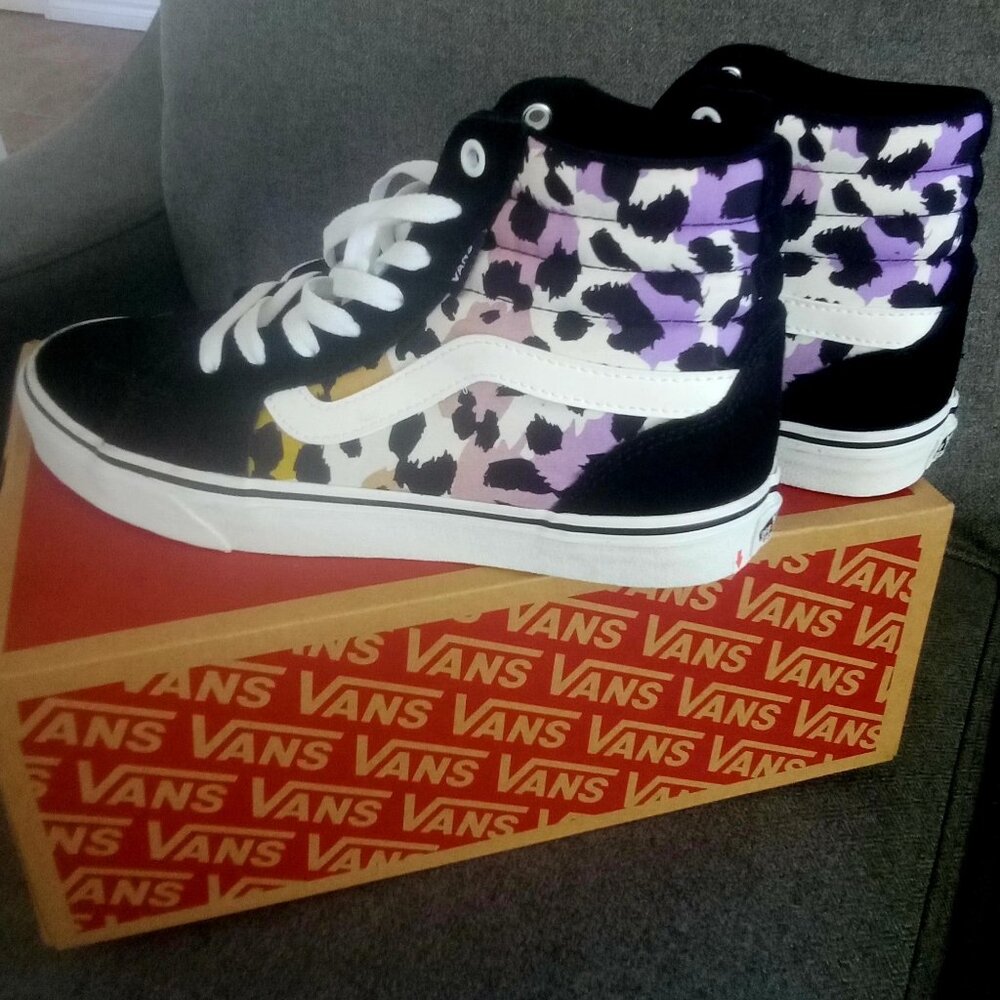 Van's high top shoes